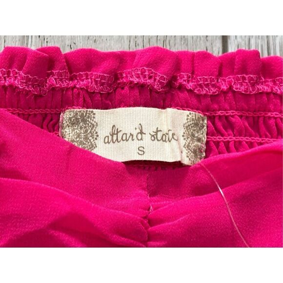 Altar’d State hot pink ruched crop top size small - Picture 8 of 10